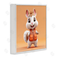 Roozbeh | Orange Chipmunk Cartoon