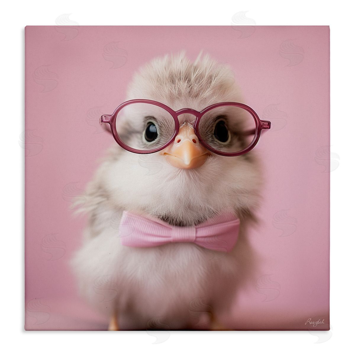 Roozbeh | Bird With Pink Bowtie