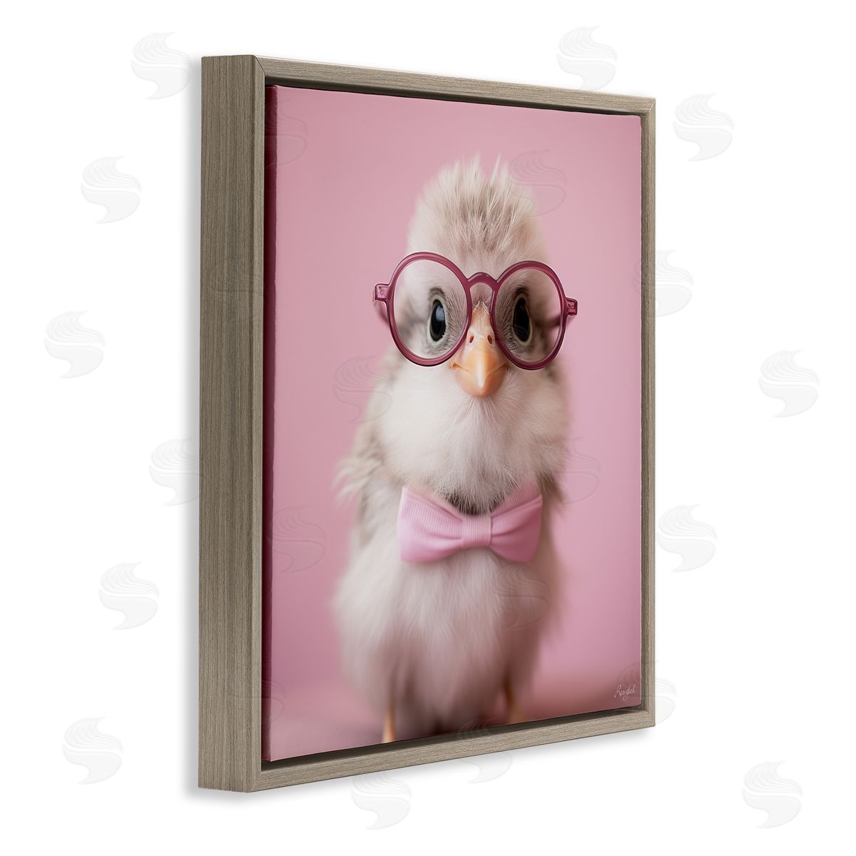Roozbeh | Bird With Pink Bowtie