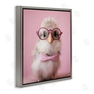 Roozbeh | Bird With Pink Bowtie