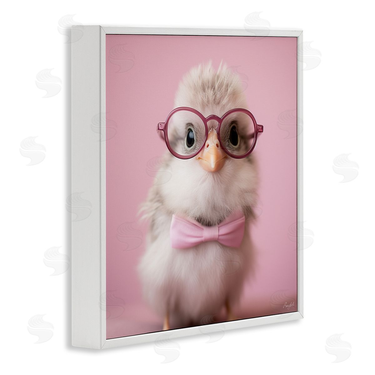 Roozbeh | Bird With Pink Bowtie
