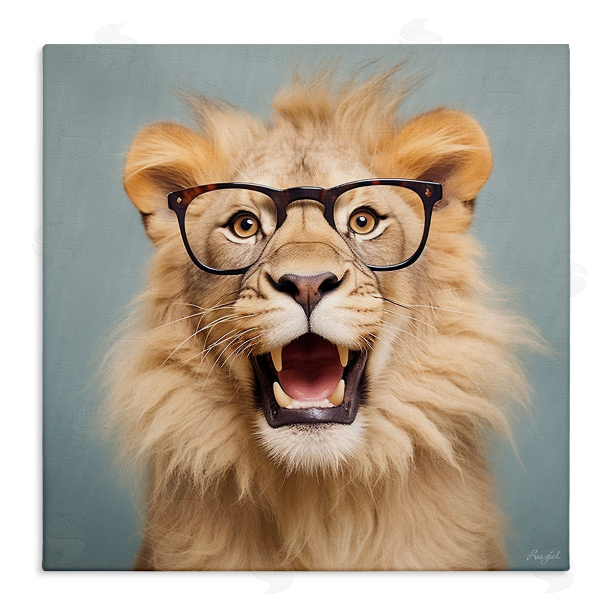 Roozbeh | Roaring Lion in Glasses