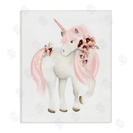 Studio Q | Pastel Floral Unicorn
