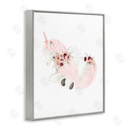 Studio Q | Unicorn with Pink Flowers