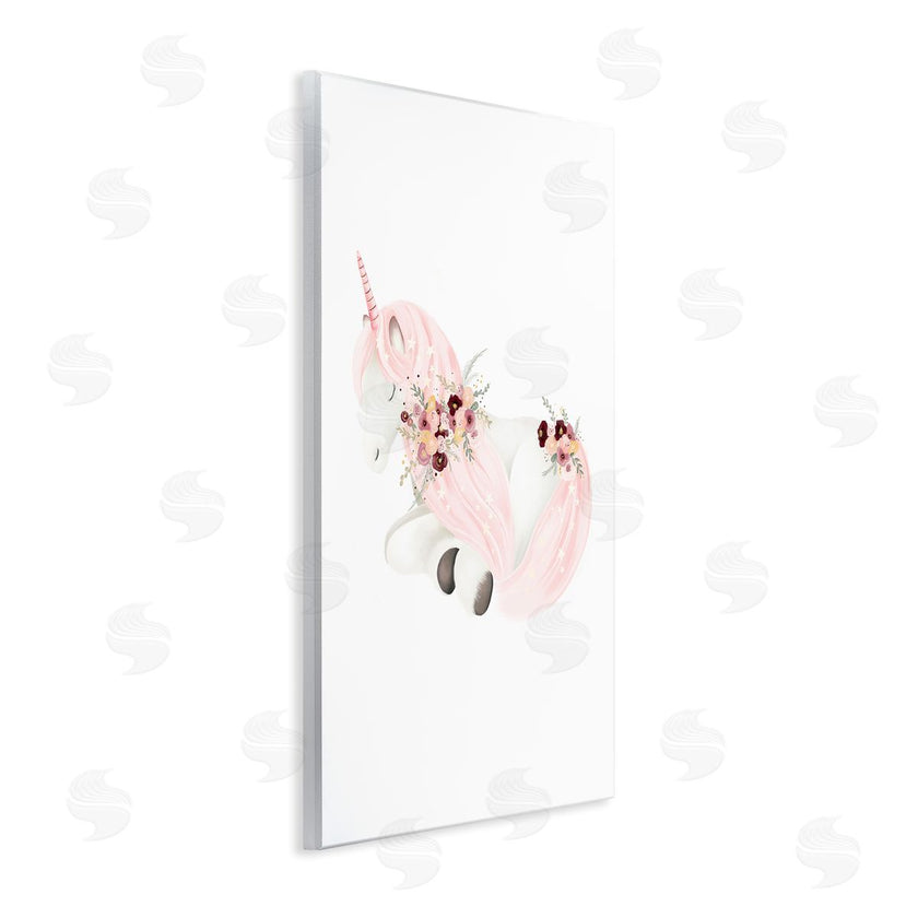 Studio Q | Unicorn with Pink Flowers