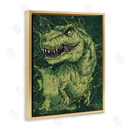Nidhi Wadhwa | Green Abstract T-Rex