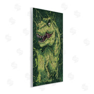 Nidhi Wadhwa | Green Abstract T-Rex