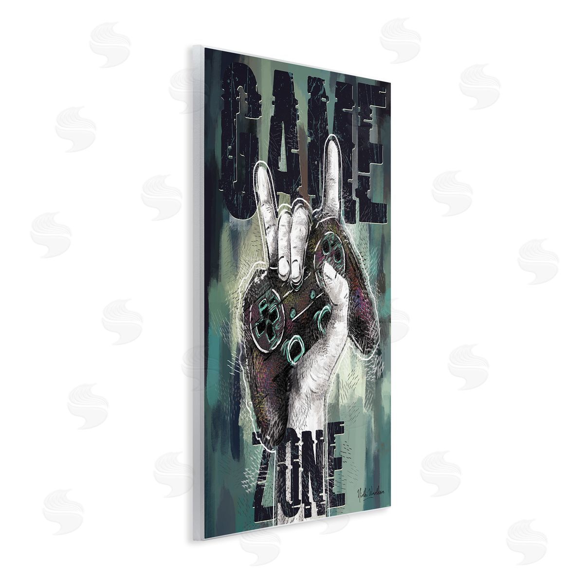 Nidhi Wadhwa Game Zone Controller Wall Plaque Artside_