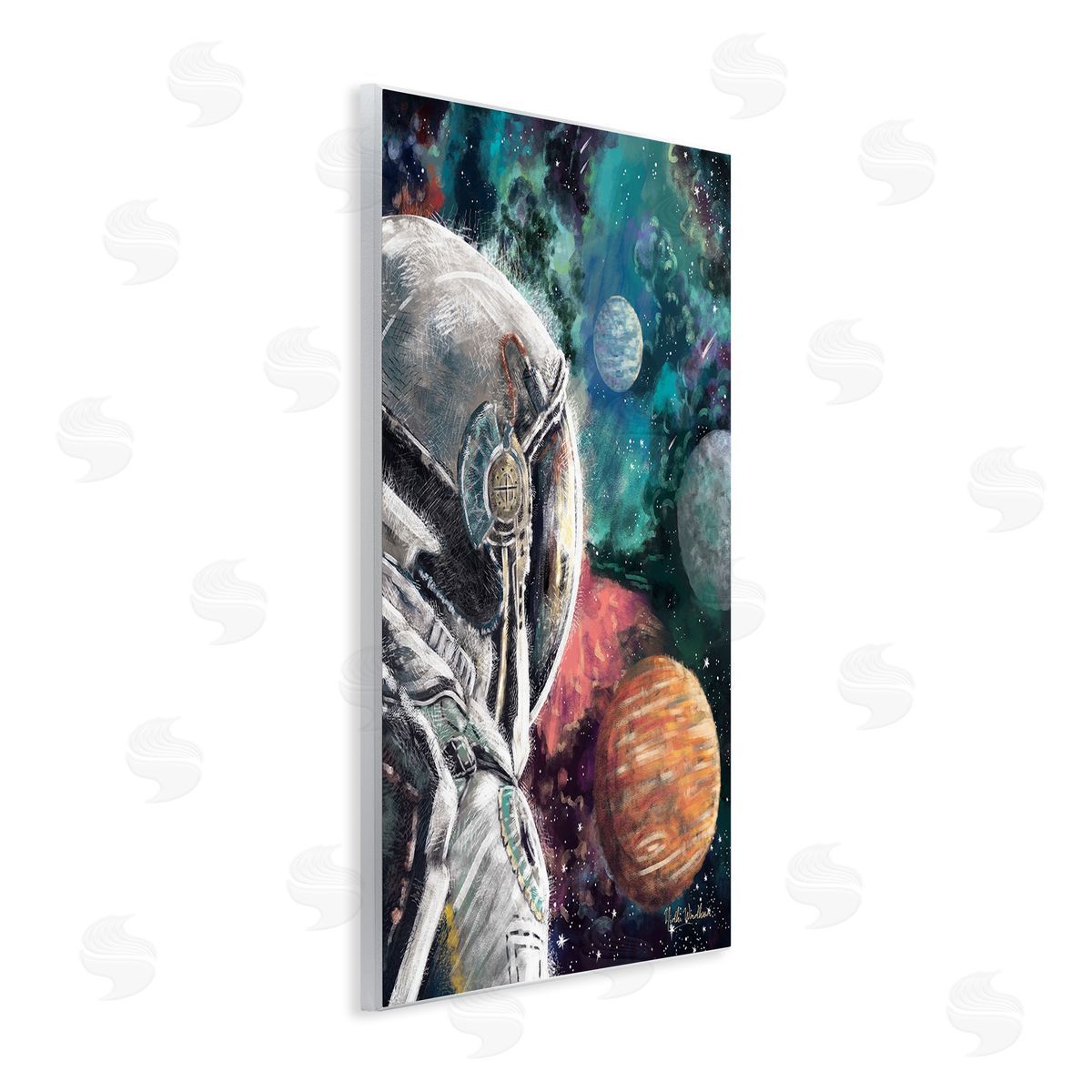 Nidhi Wadhwa Astronaut & Outer Space Wall Plaque Artside_