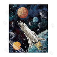 Nidhi Wadhwa | Spaceship in Outer Space