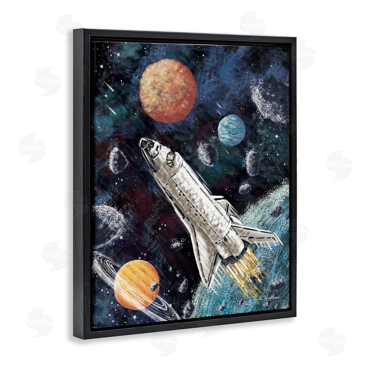 Nidhi Wadhwa | Spaceship in Outer Space