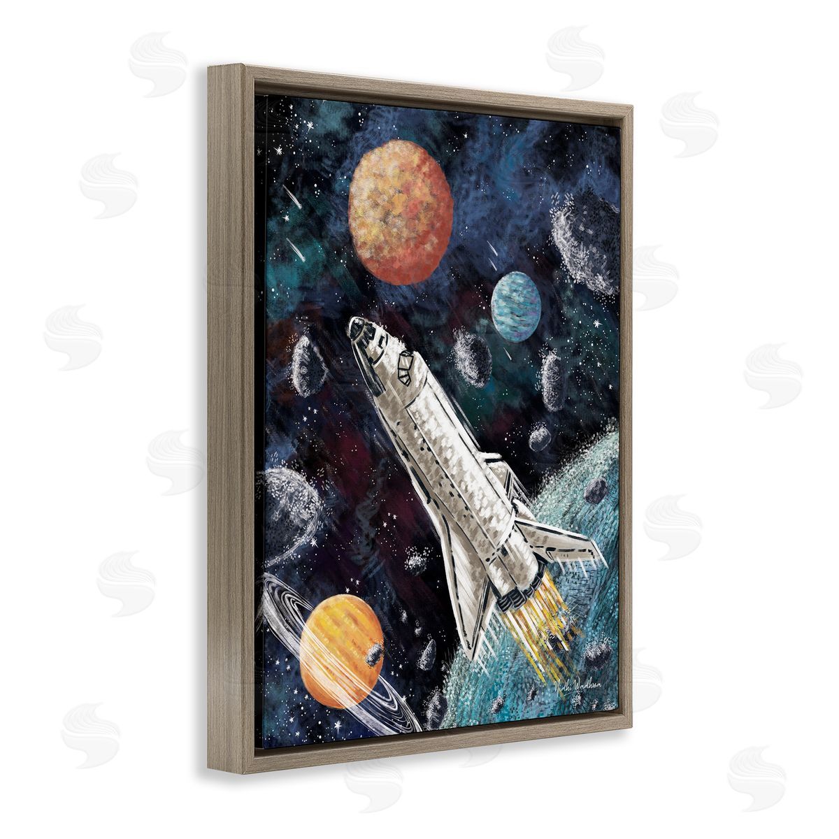 Nidhi Wadhwa | Spaceship in Outer Space