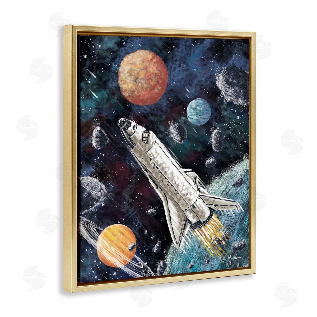 Nidhi Wadhwa | Spaceship in Outer Space