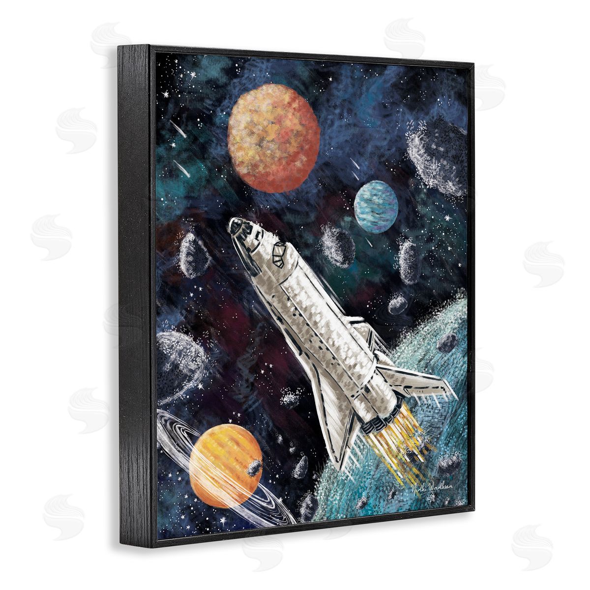 Nidhi Wadhwa | Spaceship in Outer Space