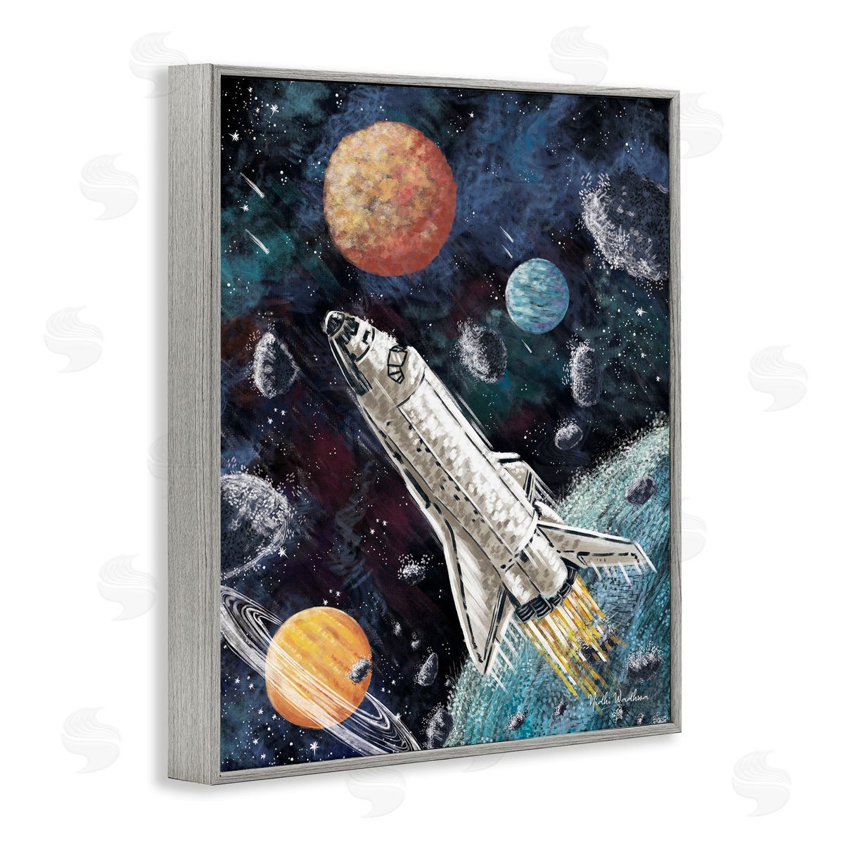 Nidhi Wadhwa | Spaceship in Outer Space