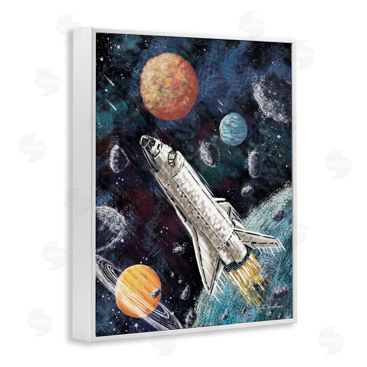 Nidhi Wadhwa | Spaceship in Outer Space