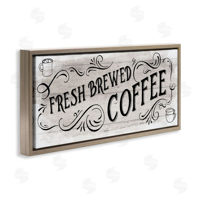 Amanda Murray | Fresh Brewed Coffee Phrase