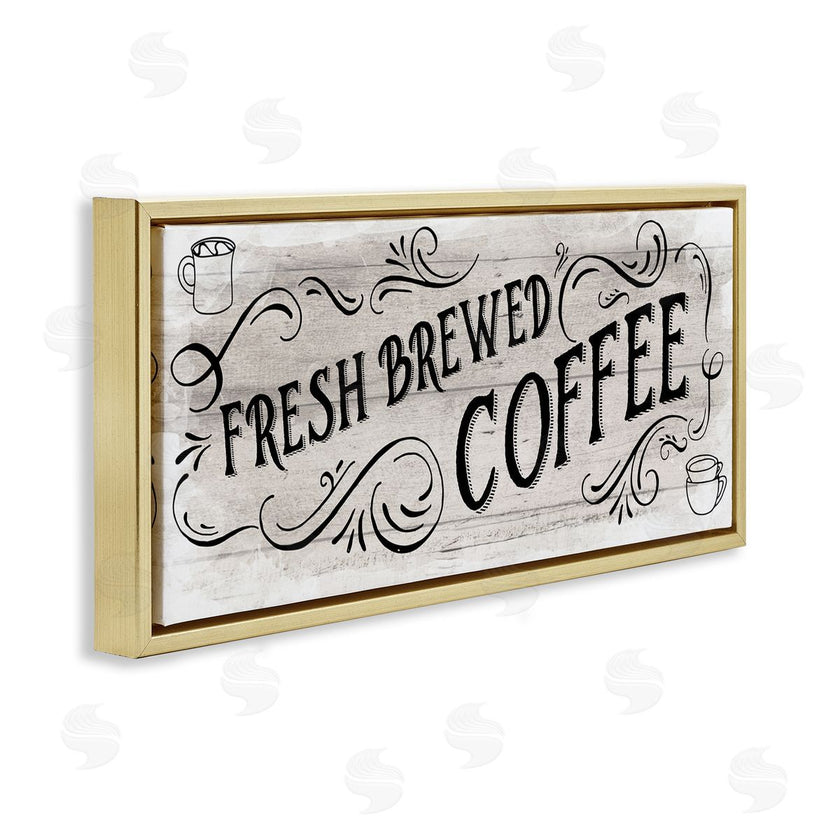 Amanda Murray | Fresh Brewed Coffee Phrase