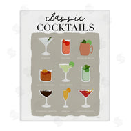 Natalie Carpentieri | Classic Cocktails Chart