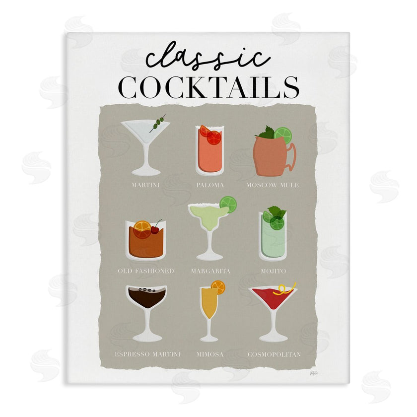 Natalie Carpentieri | Classic Cocktails Chart