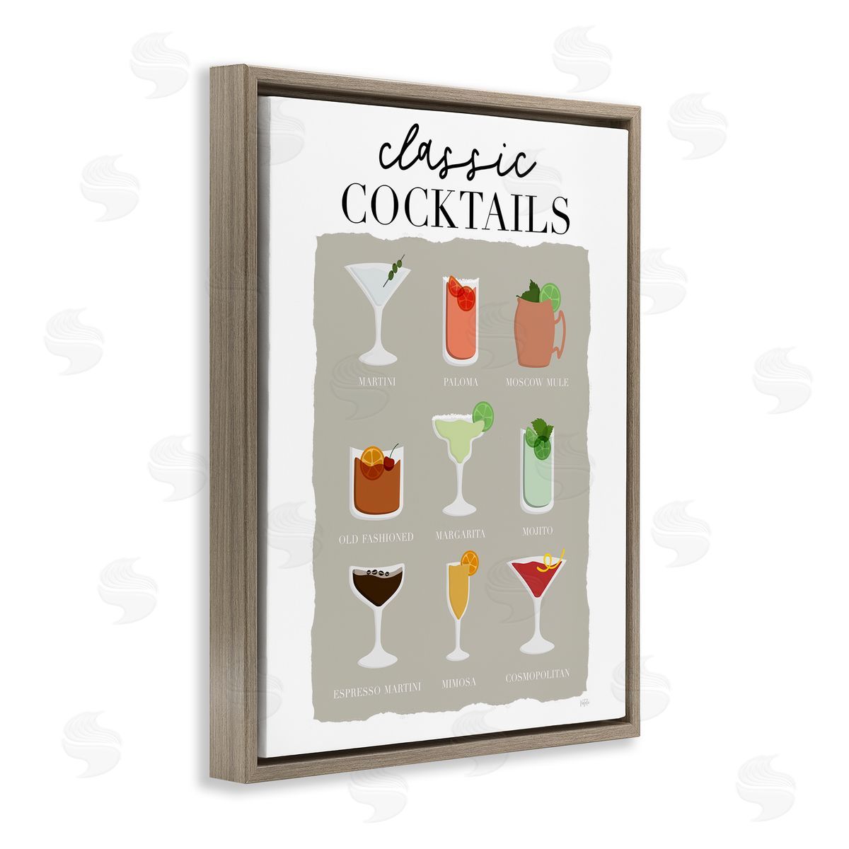 Natalie Carpentieri | Classic Cocktails Chart