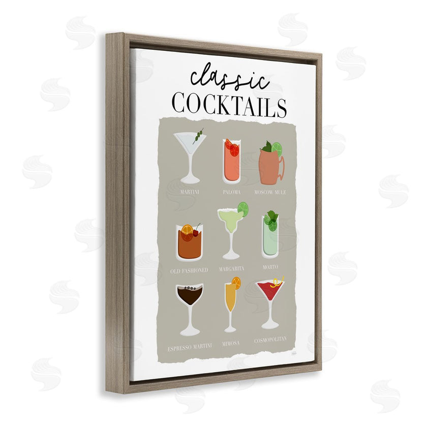 Natalie Carpentieri | Classic Cocktails Chart