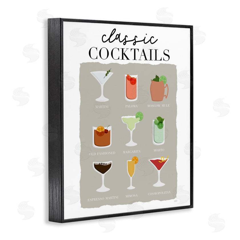 Natalie Carpentieri | Classic Cocktails Chart
