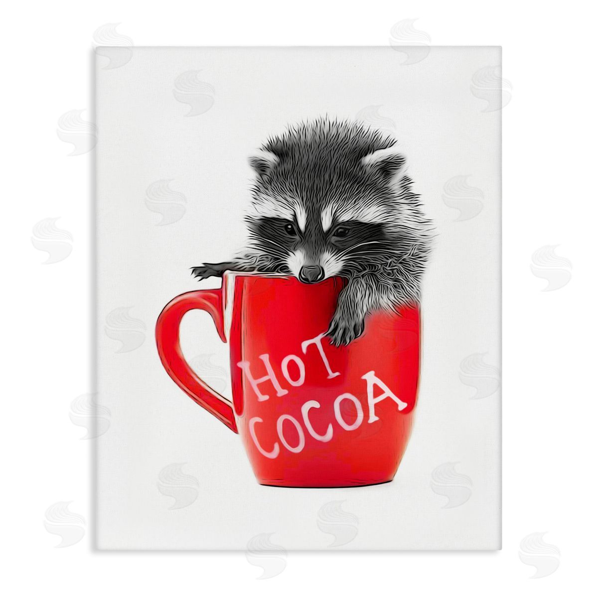 Annalisa Latella | Raccoon in Cocoa Mug