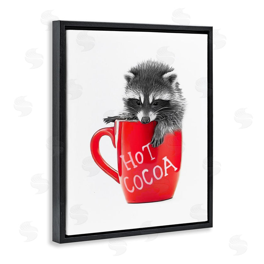 Annalisa Latella | Raccoon in Cocoa Mug