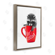 Annalisa Latella | Raccoon in Cocoa Mug