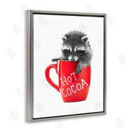 Annalisa Latella | Raccoon in Cocoa Mug