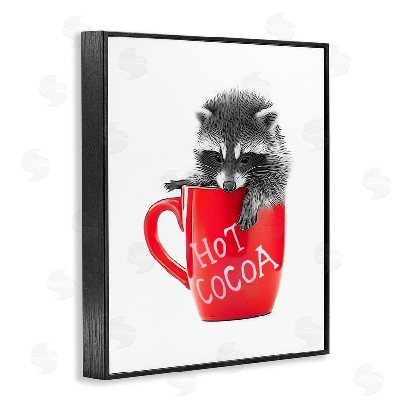 Annalisa Latella | Raccoon in Cocoa Mug