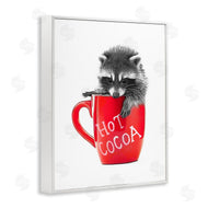 Annalisa Latella | Raccoon in Cocoa Mug