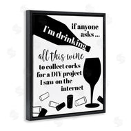 Anna Quach | Funny Wine DIY Phrase