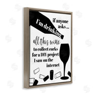 Anna Quach | Funny Wine DIY Phrase