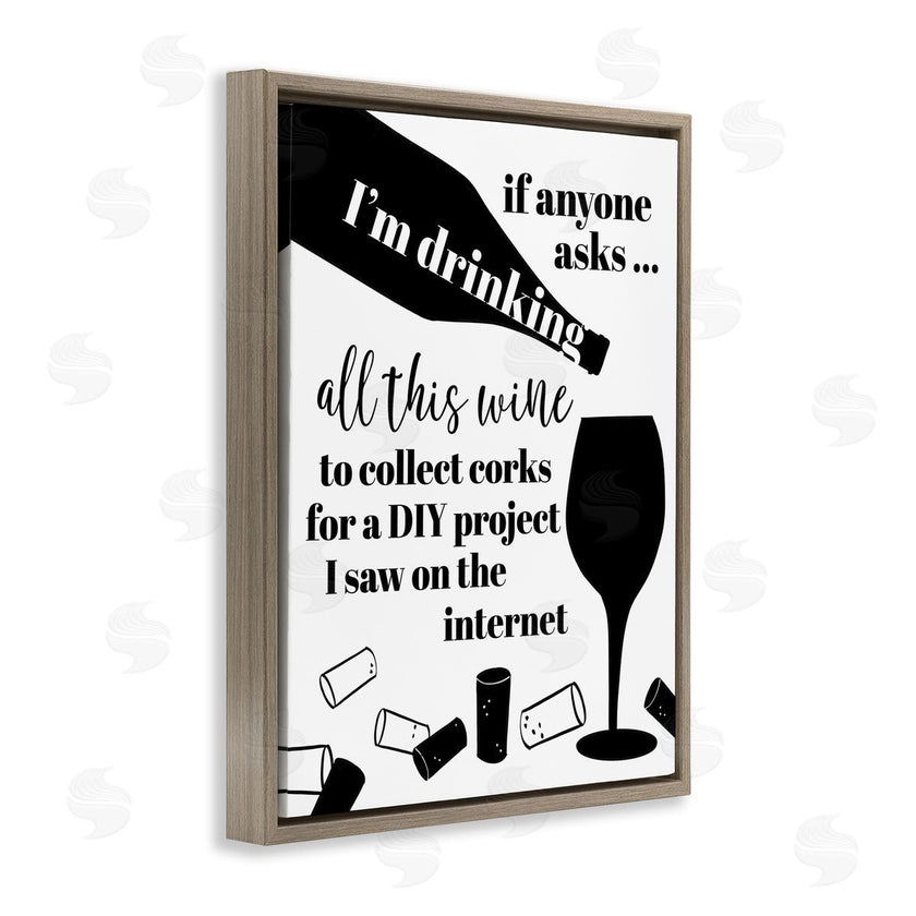 Anna Quach | Funny Wine DIY Phrase