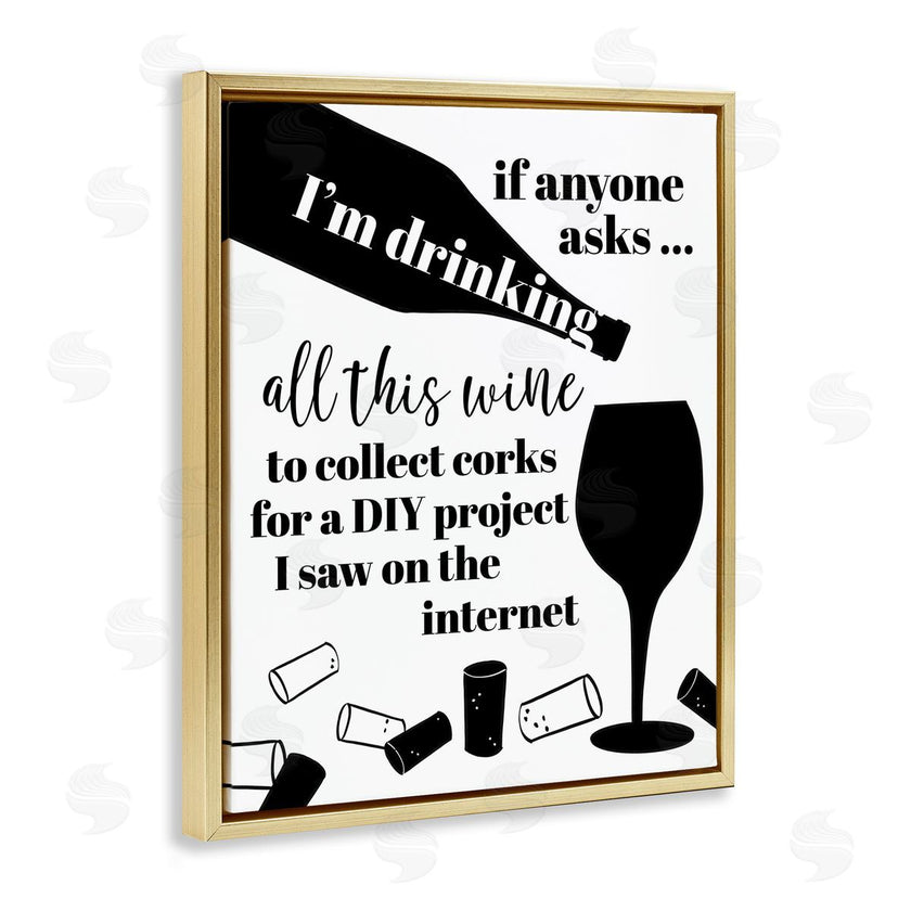 Anna Quach | Funny Wine DIY Phrase