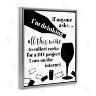 Anna Quach | Funny Wine DIY Phrase