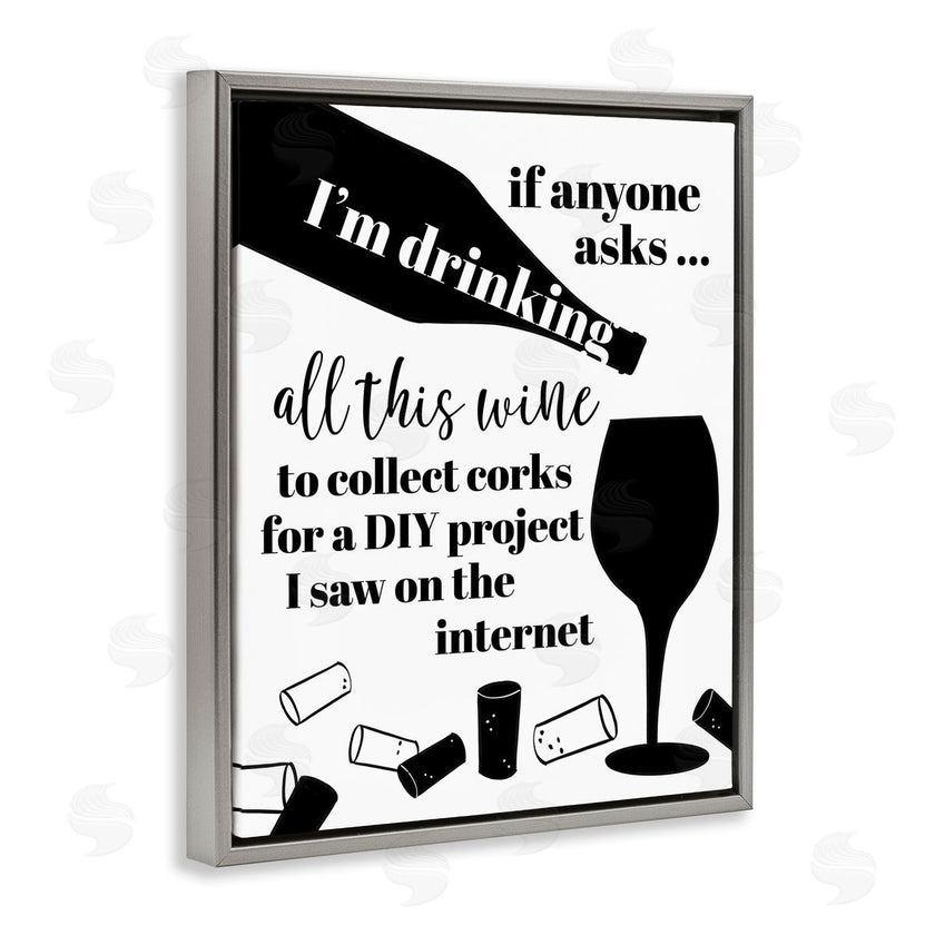 Anna Quach | Funny Wine DIY Phrase