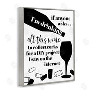 Anna Quach | Funny Wine DIY Phrase