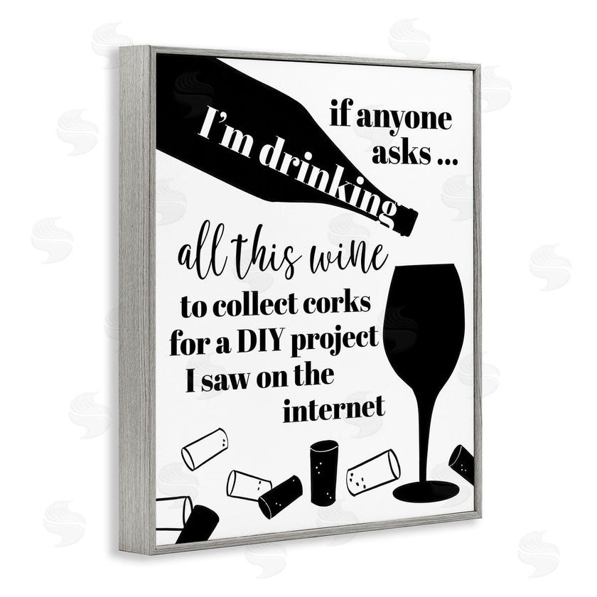 Anna Quach | Funny Wine DIY Phrase