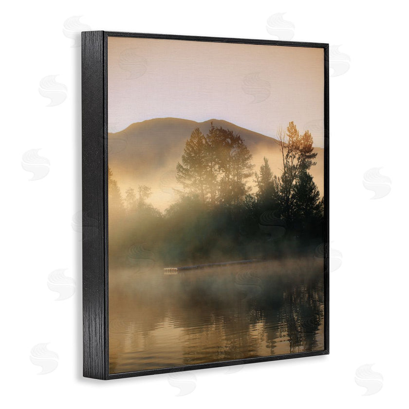 Carol Robinson | Dock in Foggy Lake