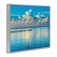 Danita Delimont | Waterfront Dock Clouds