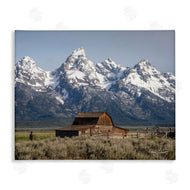 David Drost | Cabin & Snowy Peaks
