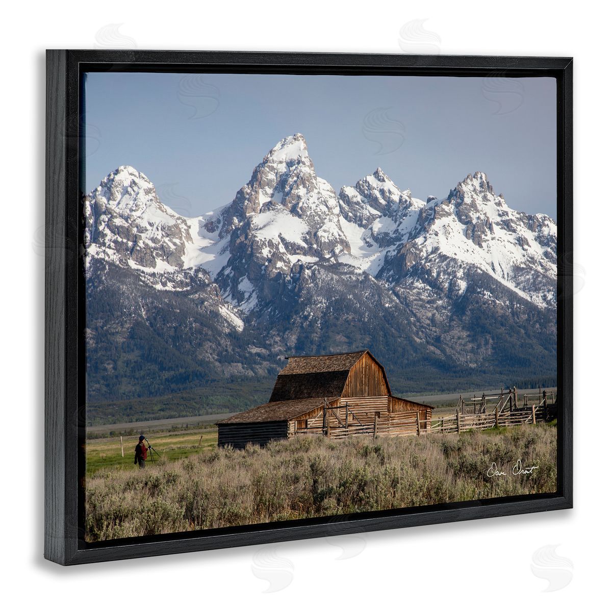 David Drost | Cabin & Snowy Peaks