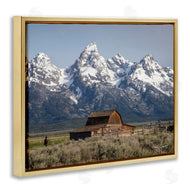 David Drost | Cabin & Snowy Peaks