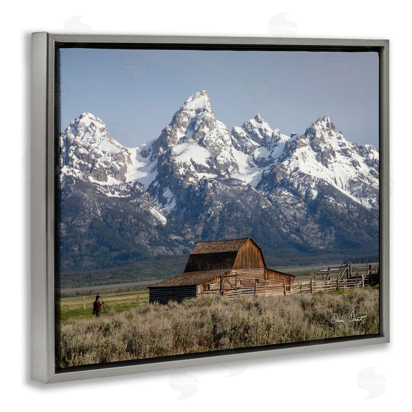 David Drost | Cabin & Snowy Peaks