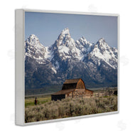David Drost | Cabin & Snowy Peaks