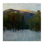 Abbott Handerson Thayer | Winter Mountain Scenery