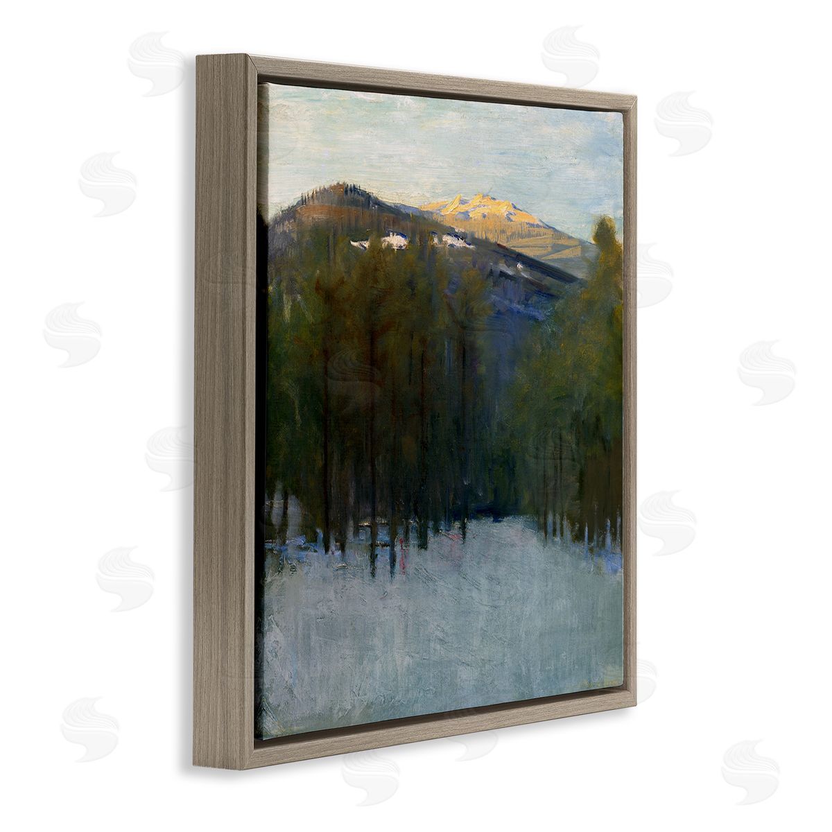 Abbott Handerson Thayer | Winter Mountain Scenery